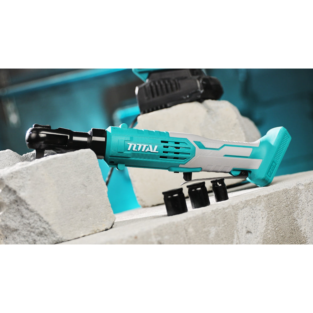 Акумулаторна тресчотка TOTAL, 3/8", 20 V, 65 Nm, 1 x 2.0 Ah