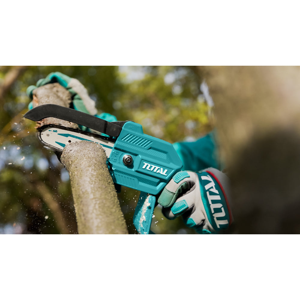 Акумулаторен верижен трион TOTAL MINI, 13 cm, без батерия