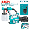 Система за боядисване TOTAL Industrial, 550 W, 0.85 L/min