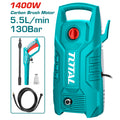 Водоструйка TOTAL, 1400 W, IPX5, 130 BAR, 5.5 L/min