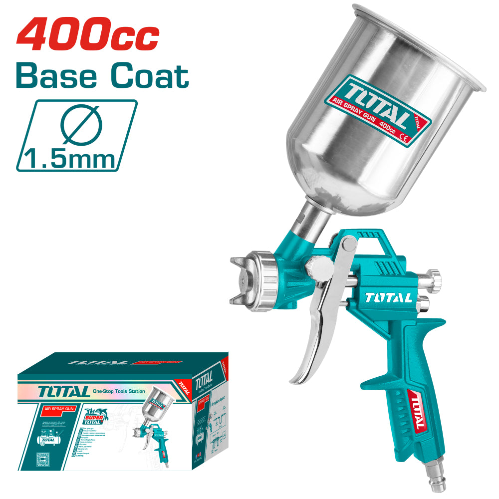 Пистолет за боядисване TOTAL, 400 ml