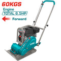 Виброплоча TOTAL, 6.5HP, 10.5 kN, 50 x 36 см, 60 кг