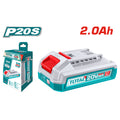 Акумулаторна батерия TOTAL Industrial, Li-Ion, 20 V, 2.0 Ah