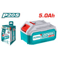 Акумулаторна батерия TOTAL Industrial, Li-Ion, 20 V, 5.0 Ah