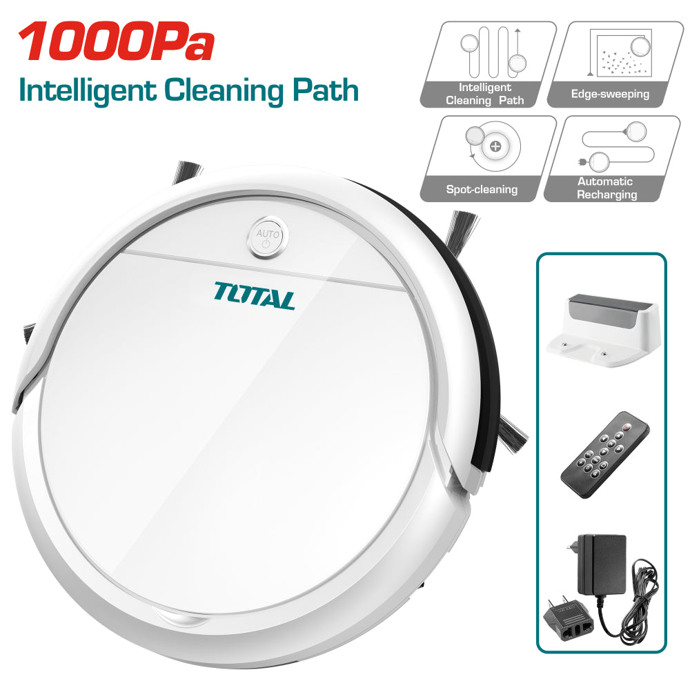 Прахосмукачка робот TOTAL, Li-Ion, 2Ah