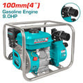 Бензинова моторна помпа TOTAL Industrial, 4", 90 m³/h, 30 м, 6.7 kW