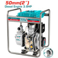 Дизелова моторна помпа TOTAL Industrial, 2", 32 m³/h, 30 м, 2.8 kW