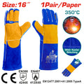 Ръкавици за заваряване TOTAL Industrial, EN 388/407, тип A, 16"