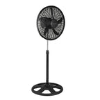 Вентилатор със стойка 3в1 DECAKILA, 60 W, черен, 2 броя
