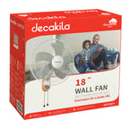 Вентилатор за стена DECAKILA, 65 W, 2 броя