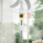 Вентилатор със стойка DECAKILA, бял, 55 W