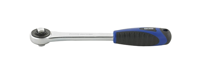 Тресчотка реверсивна с падащ квадрат, FORTIS, Т30, 1/2", 270 мм
