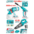 Комплект акумулаторни инструменти TOTAL TOSLI230522E, 20 V, 2 x 2Ah