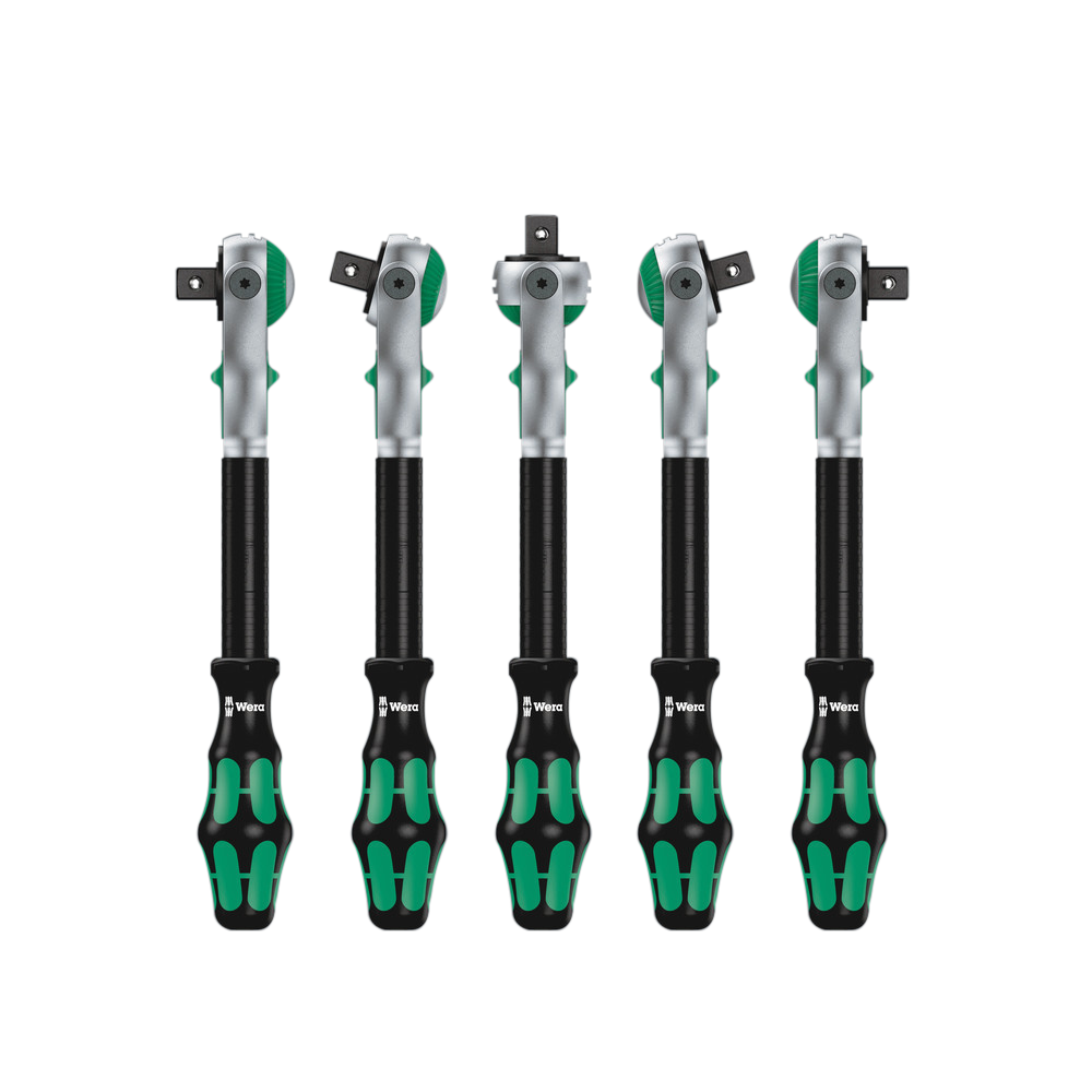 Комплект инструменти WERA, Zyklop, 1/4", 1/2", 43 части
