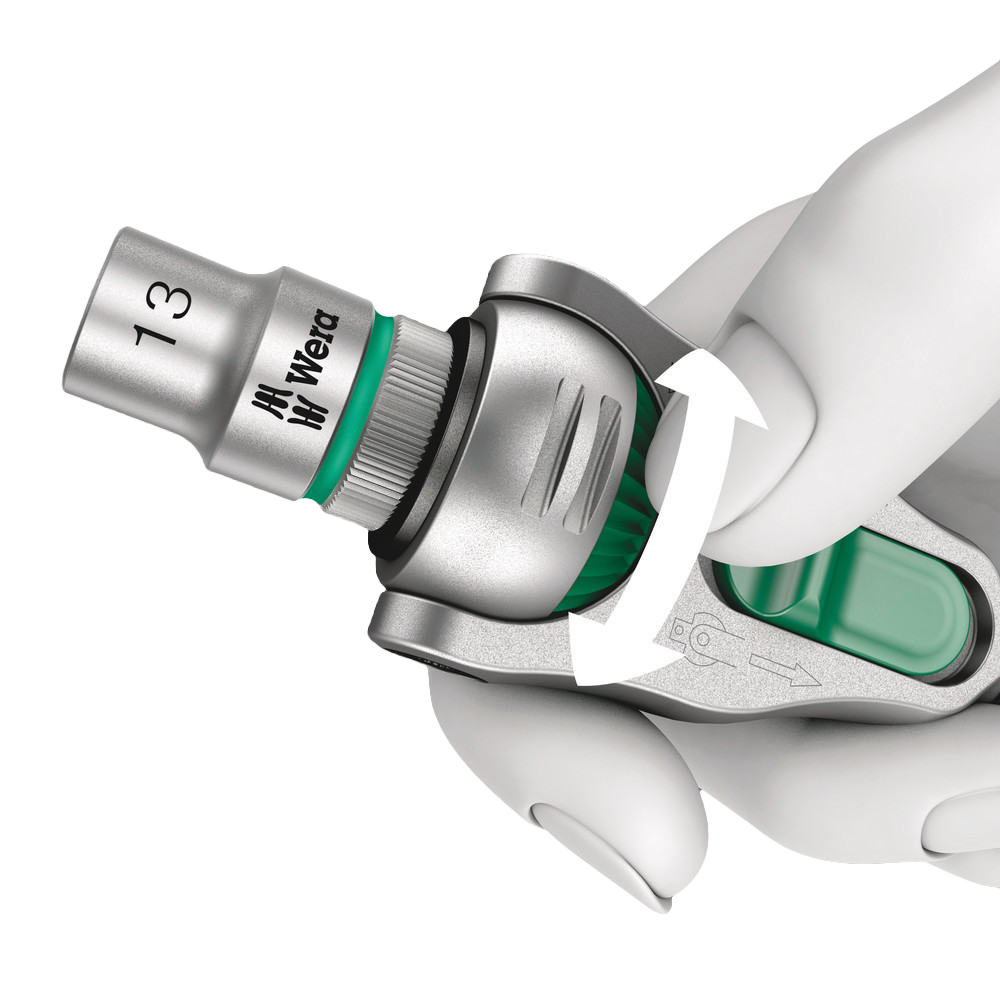 Комплект инструменти WERA, Zyklop, 1/4", 1/2", 43 части