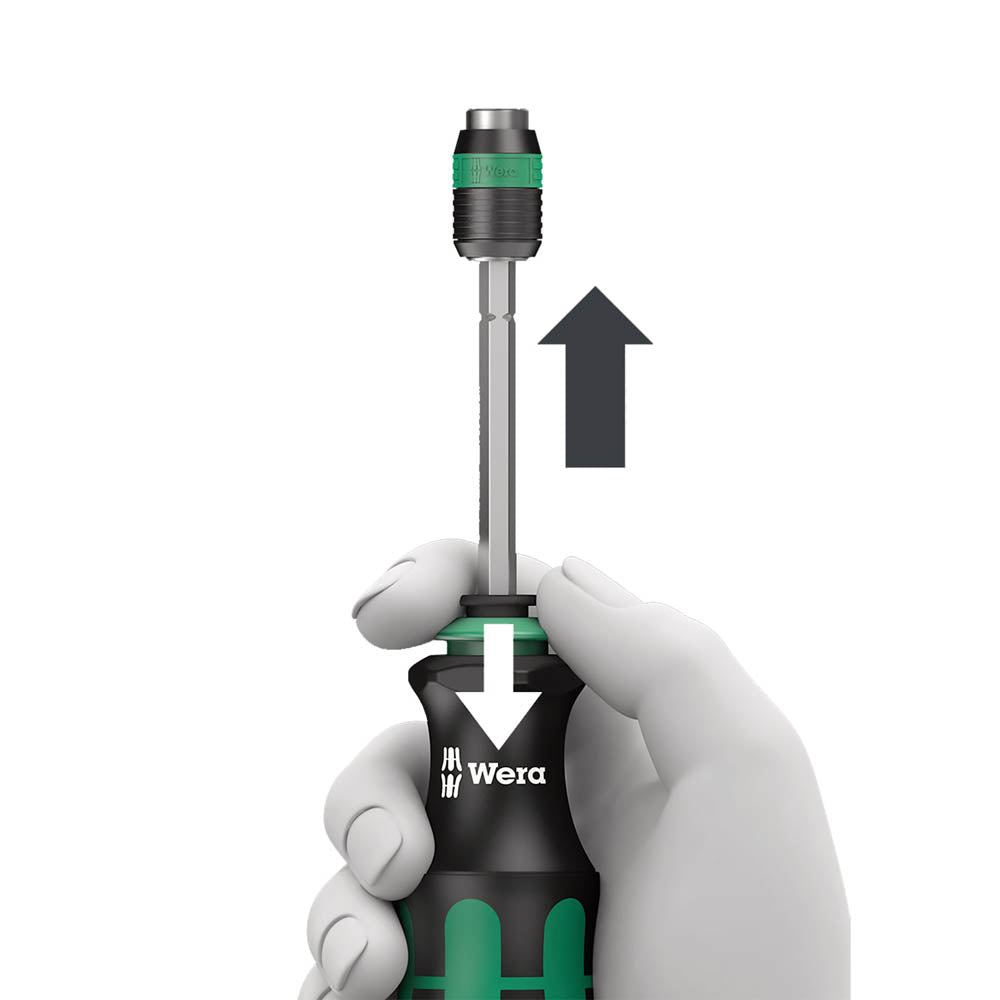 Отвертка с бит държач WERA, 1/4", PZ, TX, 6 бита