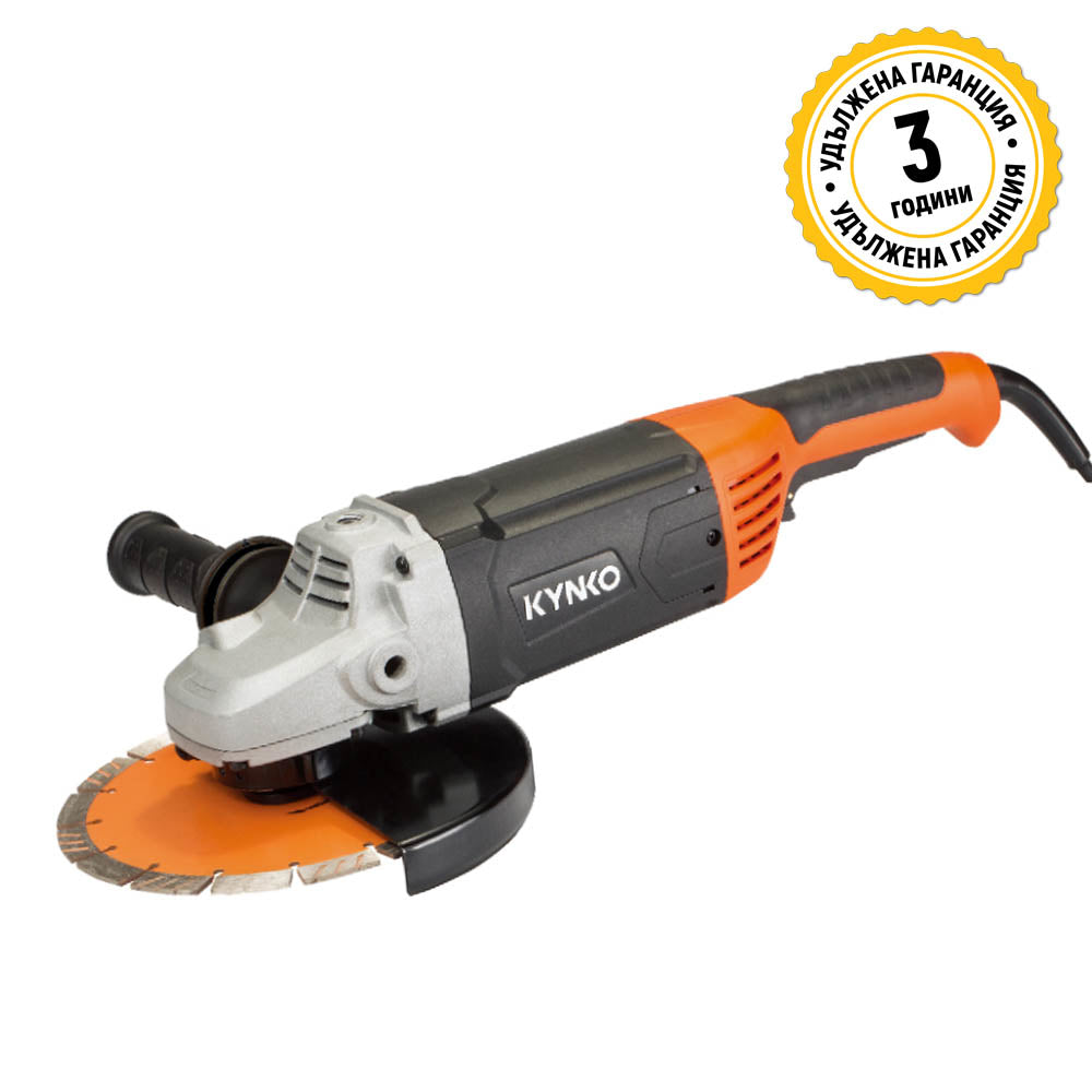 Ъглошлайф KYNKO KD71, 2600 W, Ø 230 мм