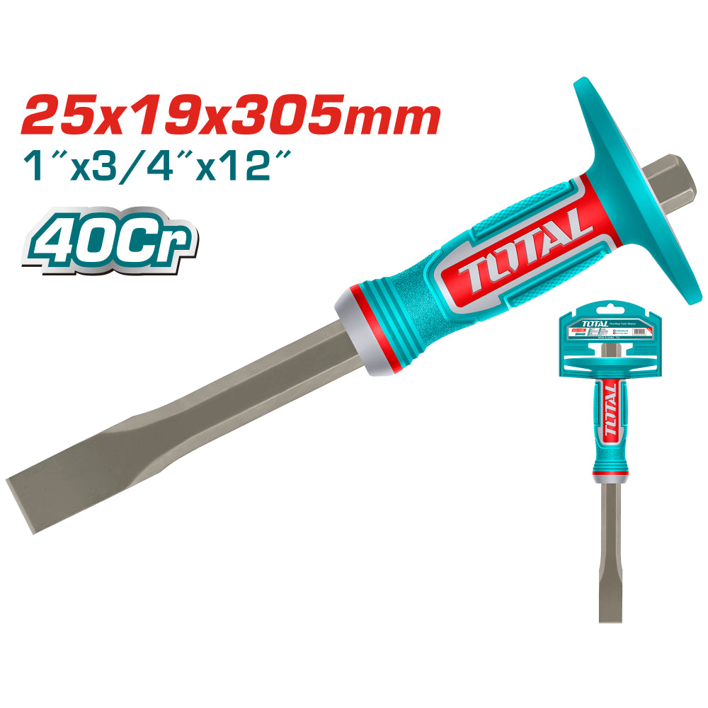 Секач ударен TOTAL INDUSTRIAL, 40Cr, 25 x 305 мм