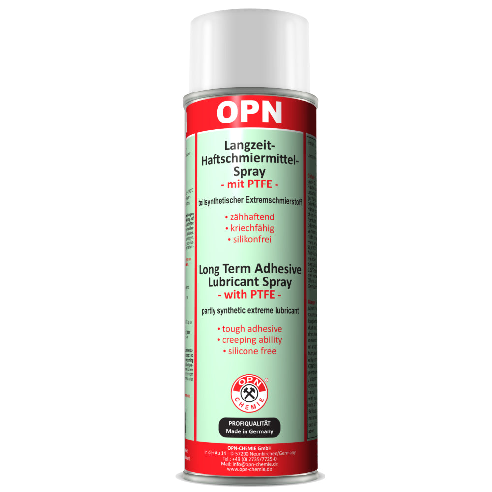Дълготрайна залепваща смазка - спрей с тефлон (PTFE) OPN 61315, 500 ml