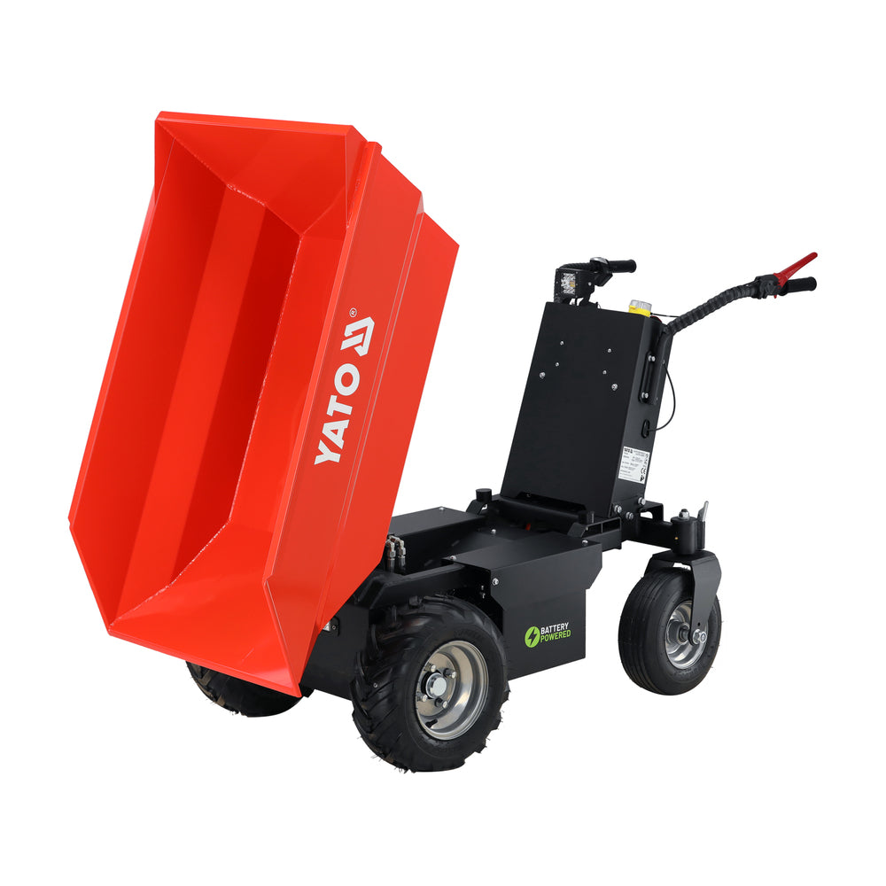 Акумулаторен мини дъмпер YATO, 48 V, 1000 W, 500 кг