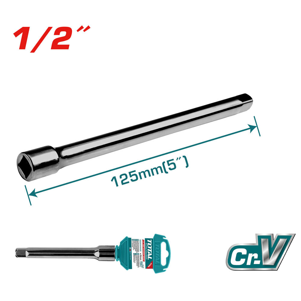 Удължител TOTAL INDUSTRIAL, 1/2" x 127 мм