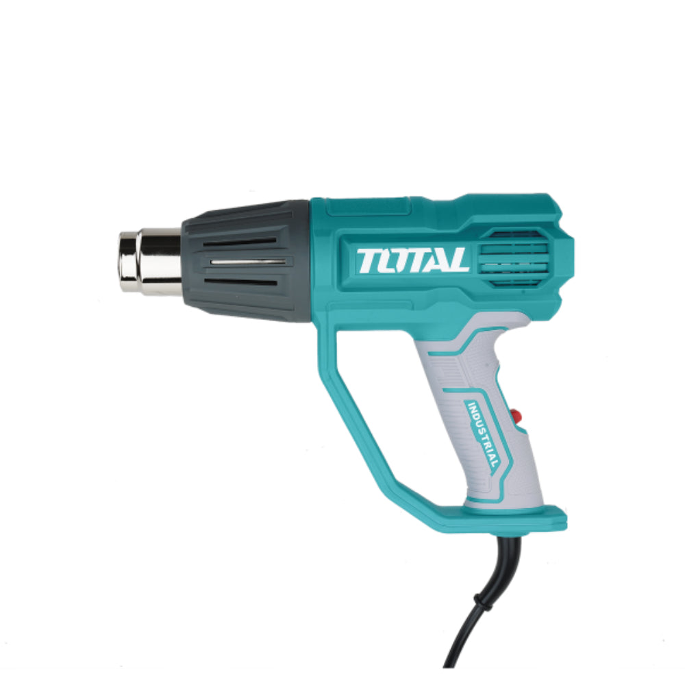 Пистолет за горещ въздух TOTAL INDUSTRIAL, 2000 W, 550°C + аксесоари