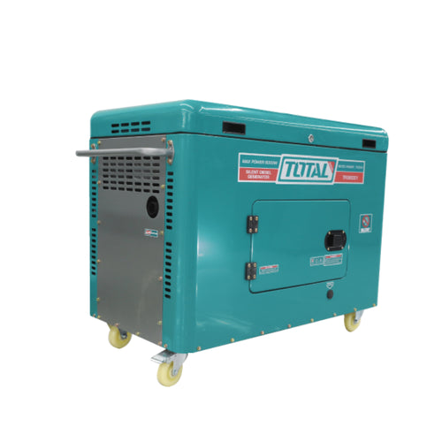 Дизелов безшумен монофазен генератор TOTAL, AVR, 8 kW