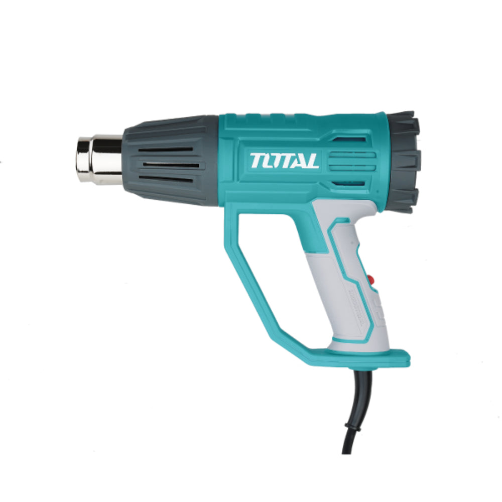 Пистолет за горещ въздух TOTAL INDUSTRIAL, 2000 W, 50-550°C + аксесоари