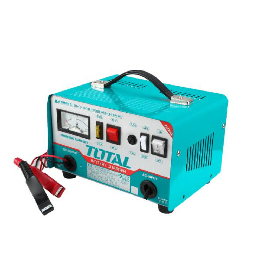 Зарядно за акумулатор TOTAL, 12V / 24V - 28 / 180 Ah - 9A / 4A