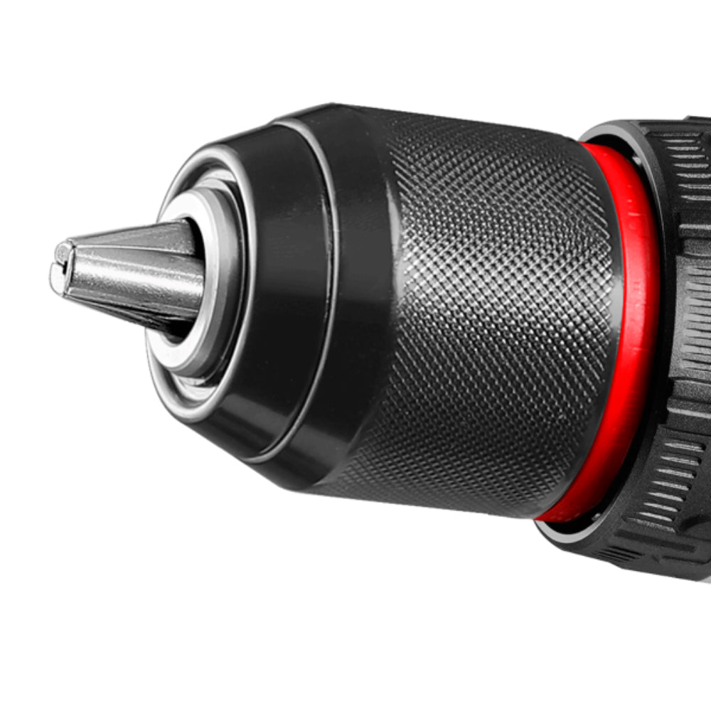 Акумулаторен ударен безчетков винтоверт TOTAL Industrial, 20 V, 96 Nm, 2 x 4 Ah