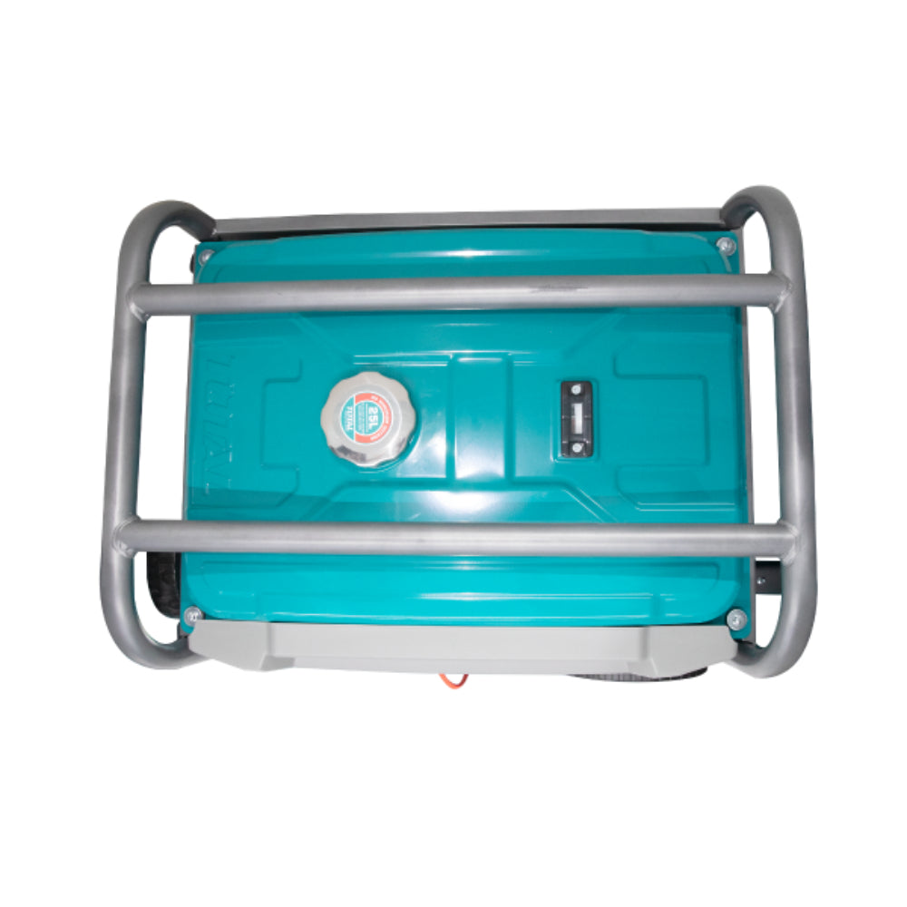 Бензинов генератор с дръжка и колела TOTAL Industrial, 6.5 kW