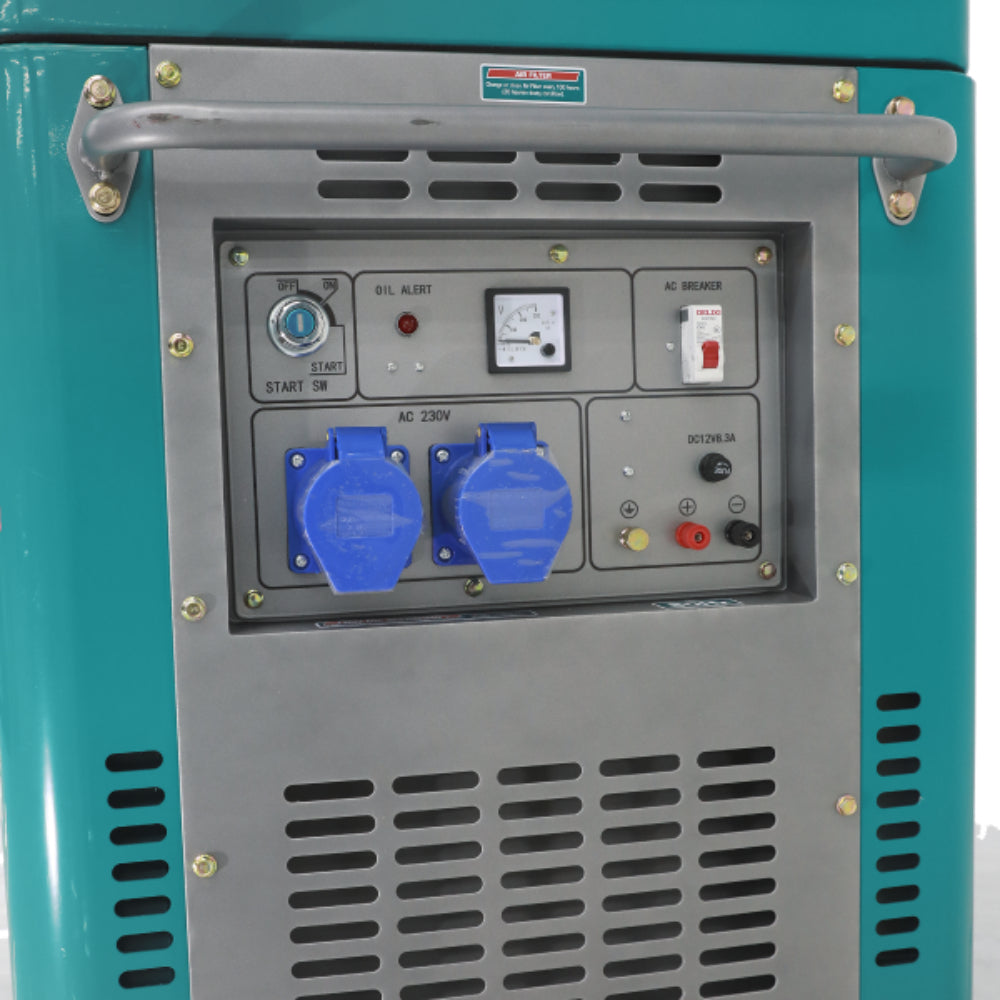 Дизелов безшумен монофазен генератор TOTAL, AVR, 8 kW