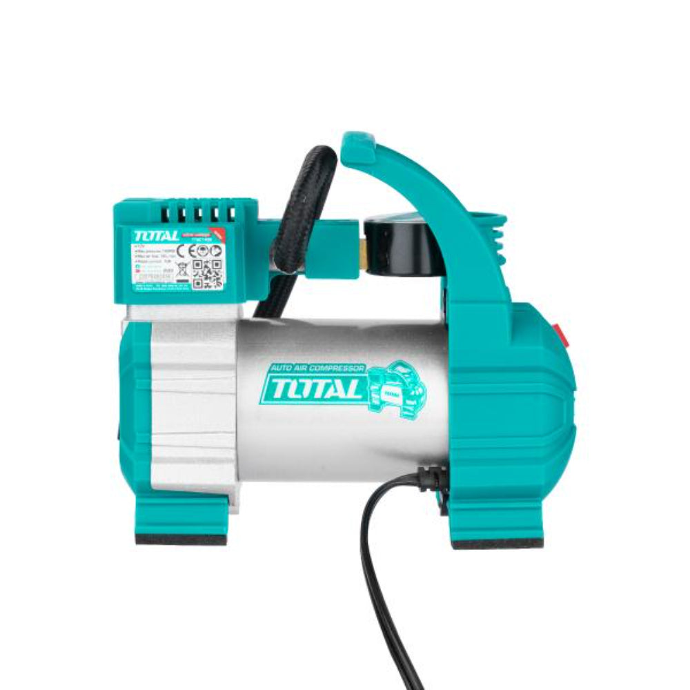 Компресор за гуми TOTAL, 35L/min, 12V, 140 PSI