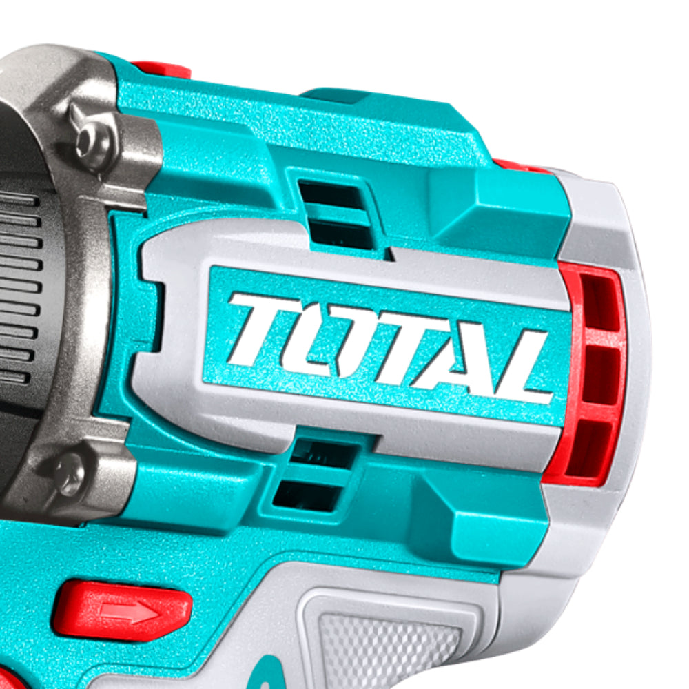 Акумулаторен ударен безчетков винтоверт TOTAL Industrial, 20 V, 96 Nm, 2 x 4 Ah