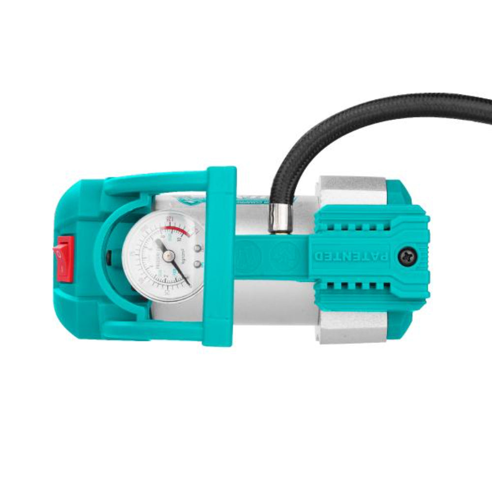 Компресор за гуми TOTAL, 35L/min, 12V, 140 PSI
