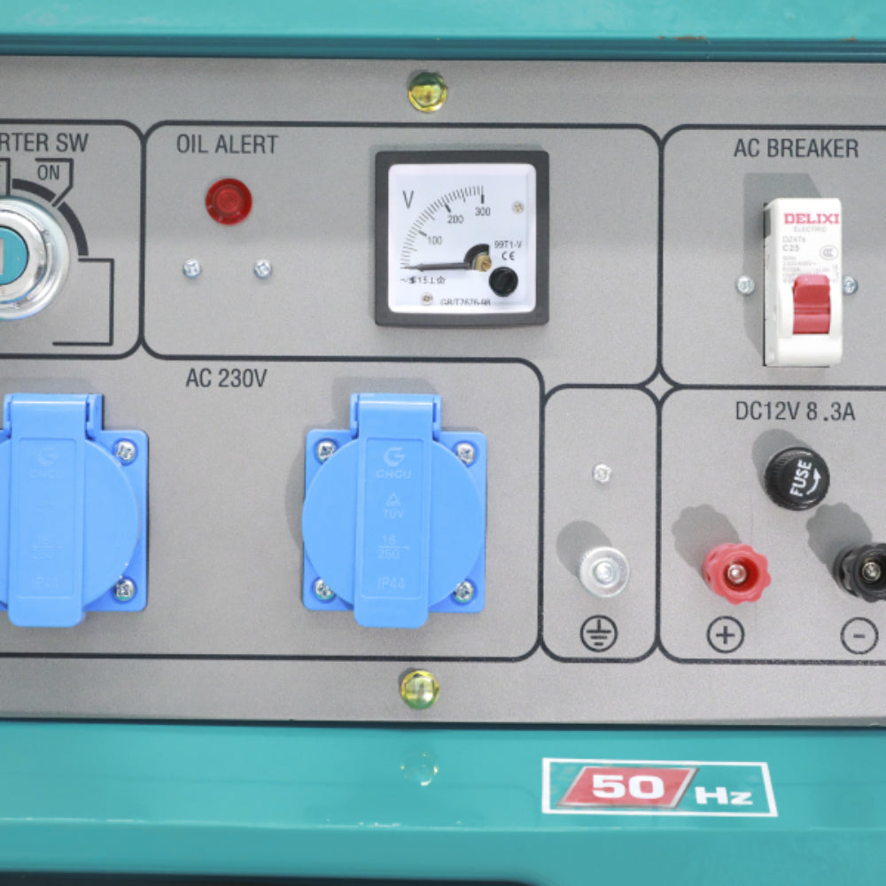 Дизелов безшумен монофазен генератор TOTAL, AVR, 5 kW