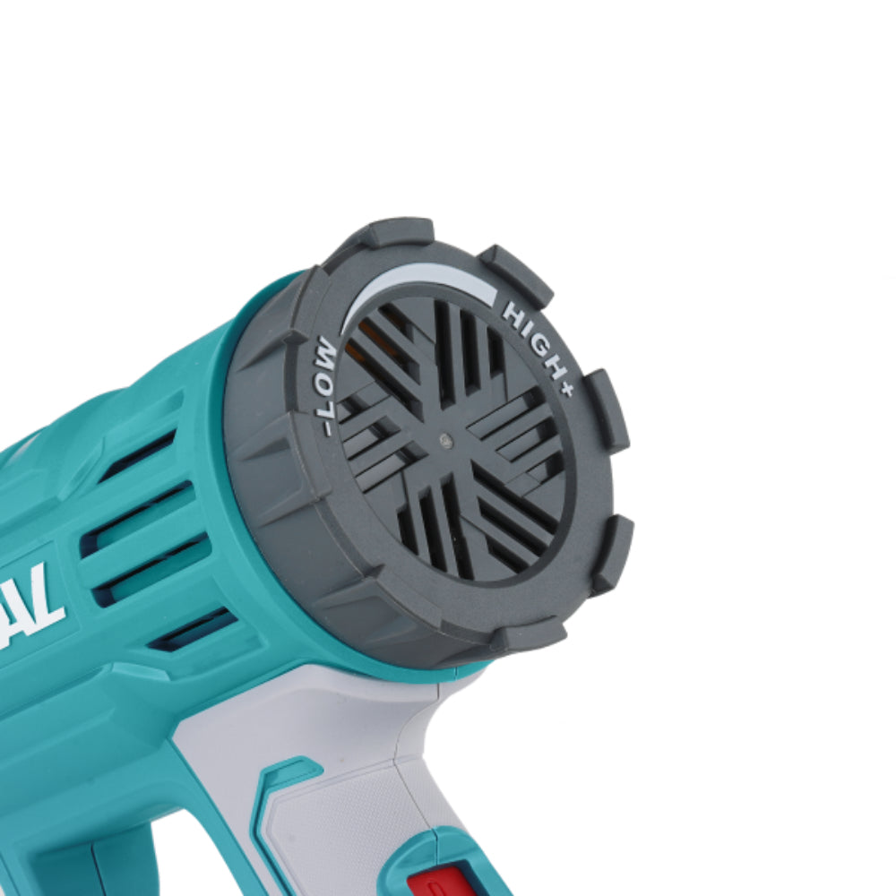 Пистолет за горещ въздух TOTAL INDUSTRIAL, 2000 W, 50-550°C + аксесоари