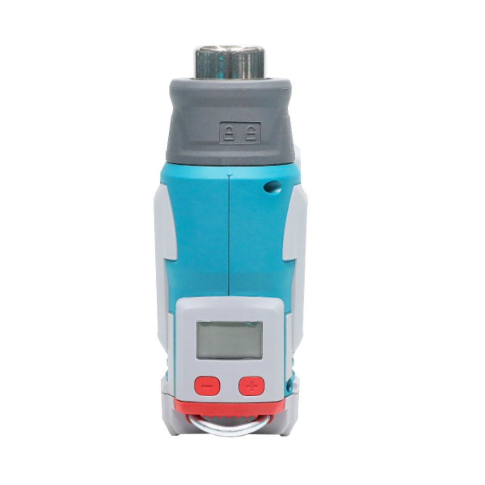 Акумулаторен пистолет за горещ въздух TOTAL INDUSTRIAL, LCD, 20 V, 1 x 5 Ah