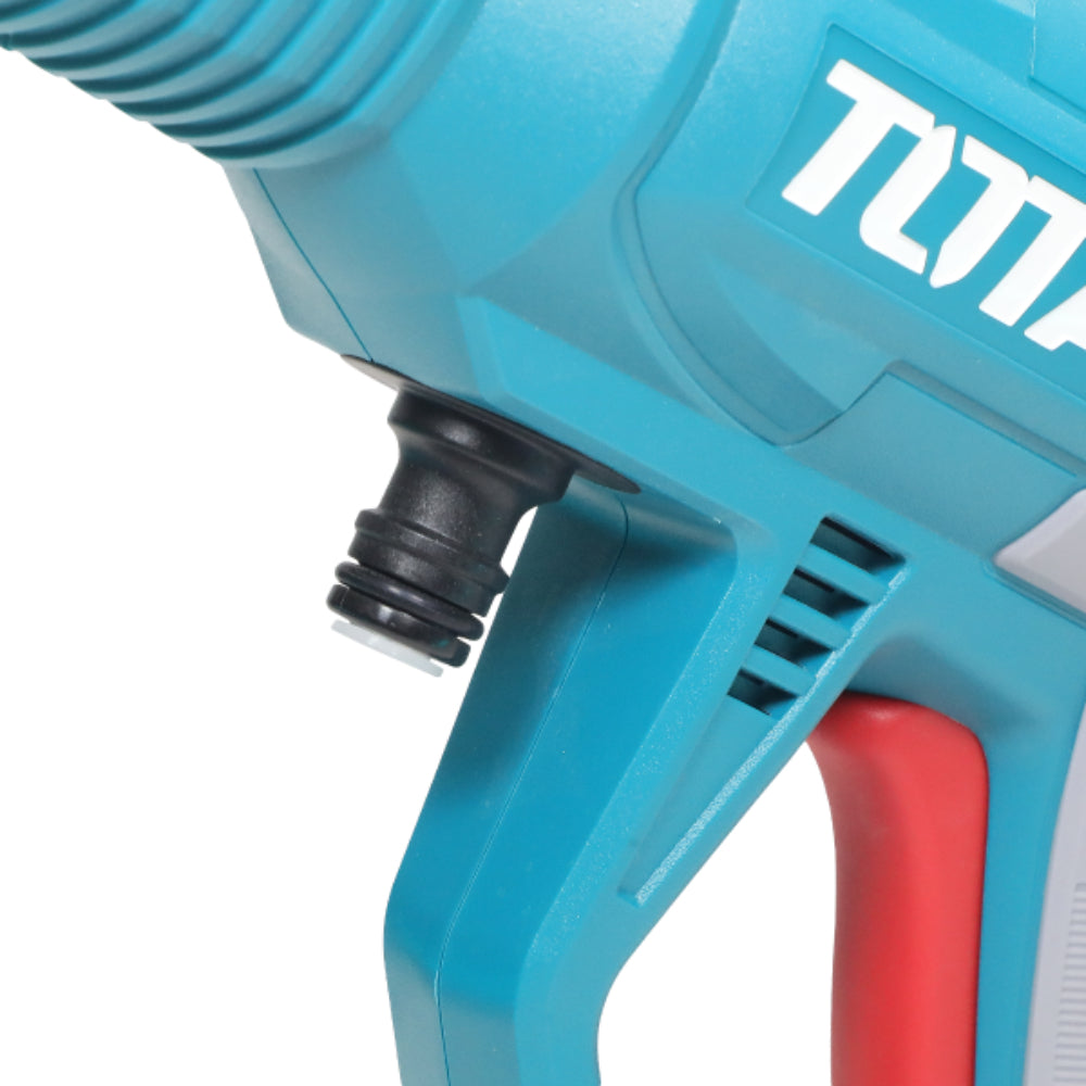Акумулаторна водоструйка TOTAL, 20 V, 24.8 Bar, 2.8 L/min, 1 x 2 Ah