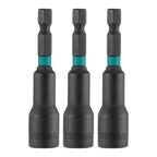 Комплект ударни магнитни вложки TOTAL, 1/4", 3 броя