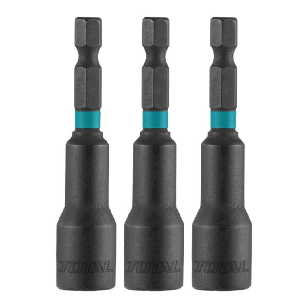 Комплект ударни магнитни вложки TOTAL, 1/4", 3 броя