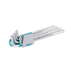 Комплект Г-образни ключове TOTAL Industrial Ex-Long, CrV, SW+TX, 18 броя