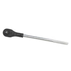 Комплект тресчотка и вложки, метален куфар, TOTAL, 3/4", 15 части