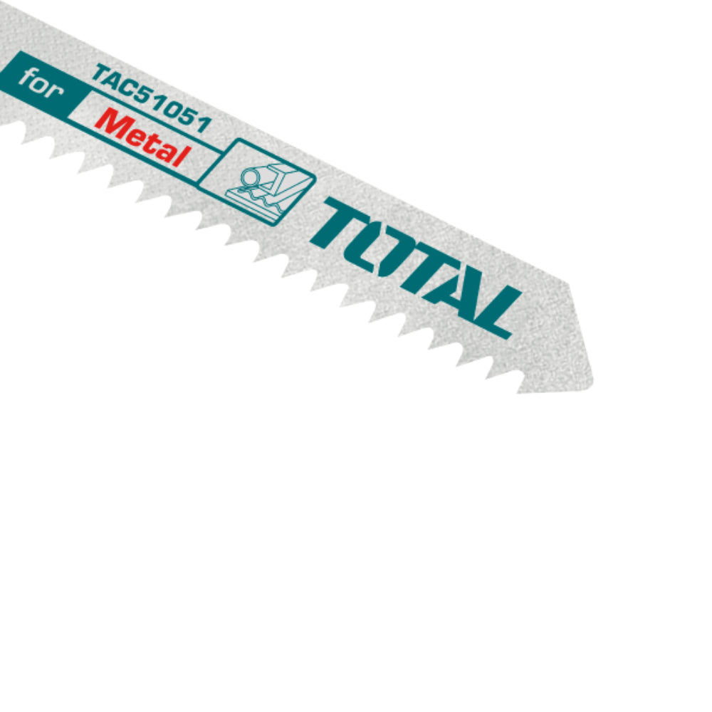 Комплект ножчета за прободен трион TOTAL, дърво, метал, Al, 5 части