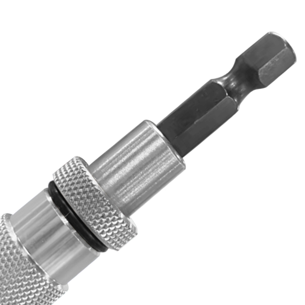 Бит държач магнитен, регулируем, TOTAL, quick-release, 1/4", 60 mm