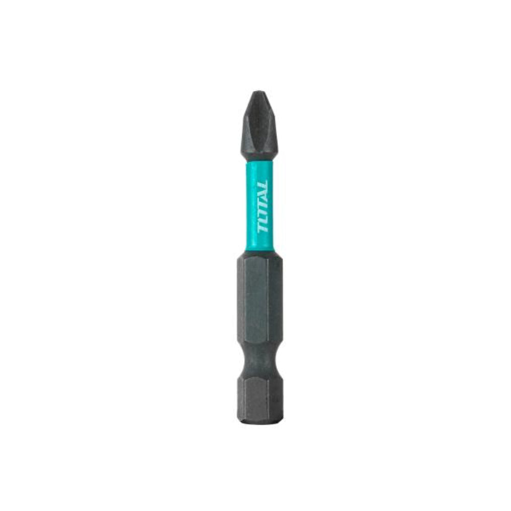 Комплект битове TOTAL Industrial, Impact, PH2 x 50 мм, 10 части