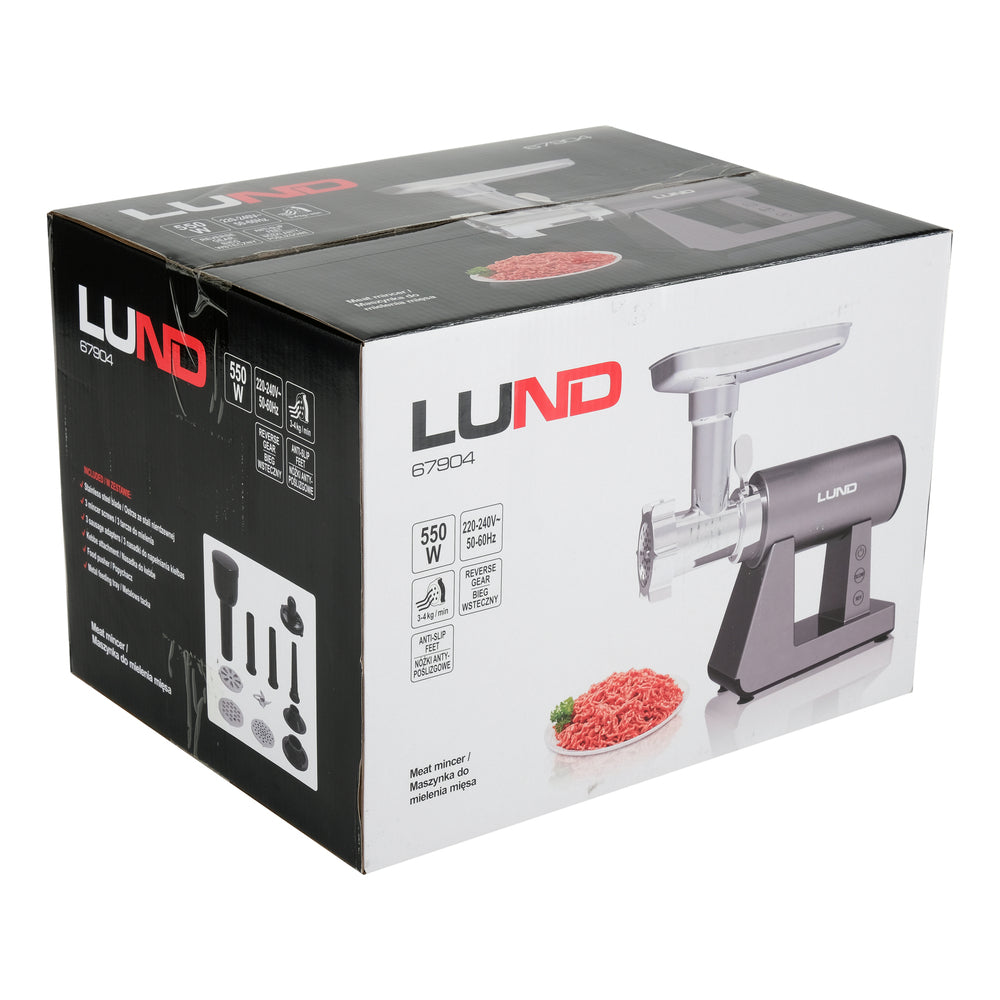 Месомелачка LUND, 550 W, 3-4 кг/мин