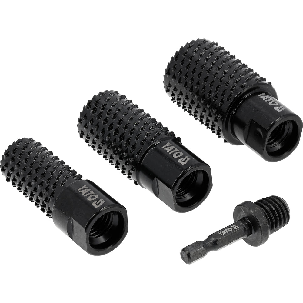 Комплект фрези за дърво YATO, M 14, 4 части