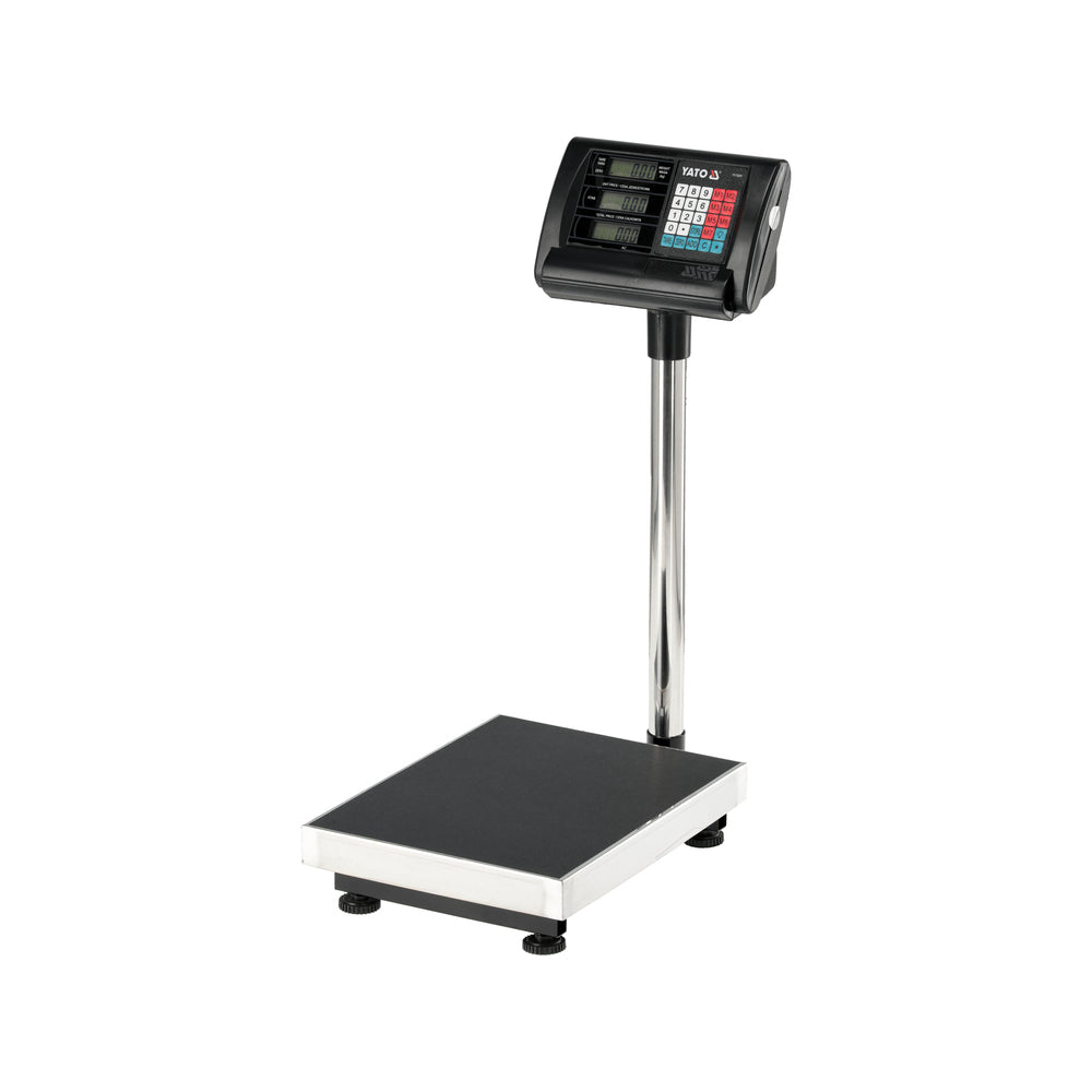 Електронна платформена везна YATO, 100 кг / 20 г
