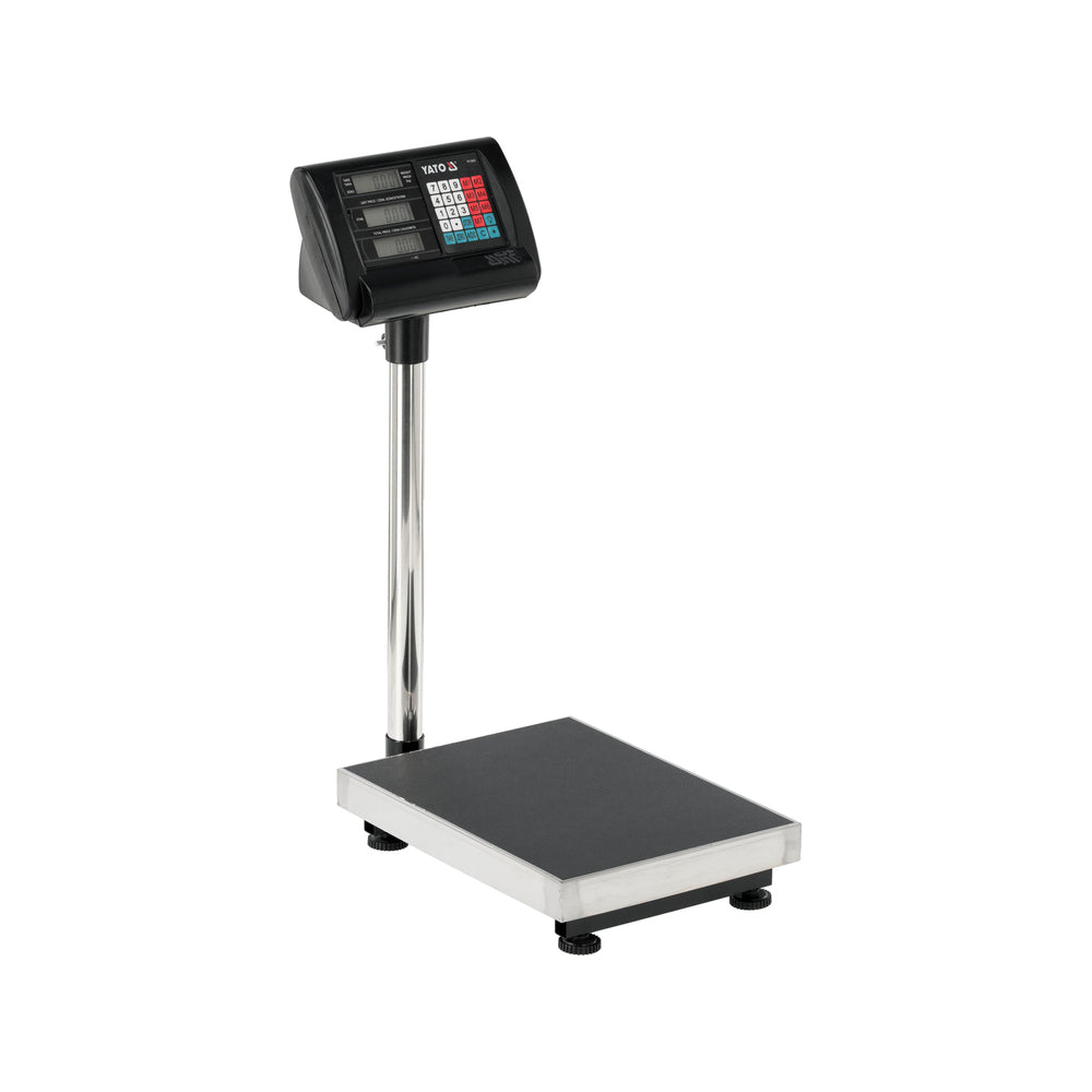 Електронна платформена везна YATO, 100 кг / 20 г